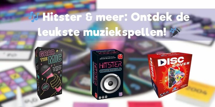 Muziekspellen Hitster, Grab the Mic en Disc Cover