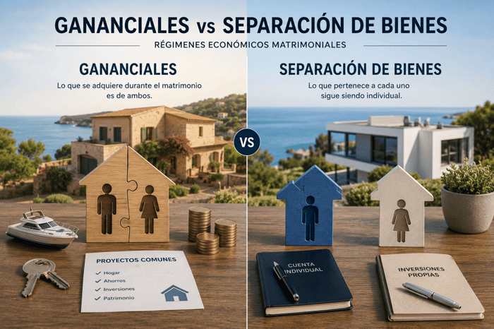 Gananciales vs Separación de Bienes: What Spain's Marital Property Regimes Mean for Foreign Buyers in Mallorca