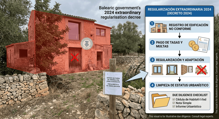 Fuera de Ordenación en Mallorca: Qué Significa un Estatus Urbanístico Irregular para el Comprador