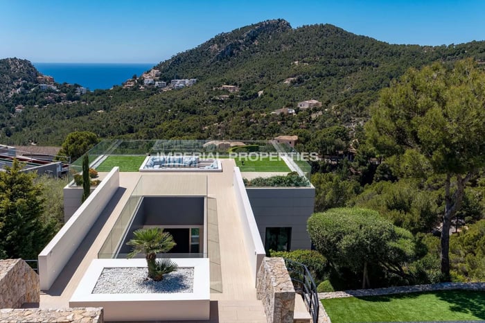Drei Anwesen ueber Port d'Andratx: Ein einzigartiges Ensemble zum Verkauf in Mallorca