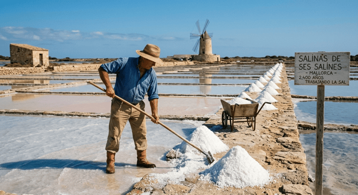 Ses Salines: Mallorca's 2,400-Year-Old Salt Flats Still Worked by Hand
