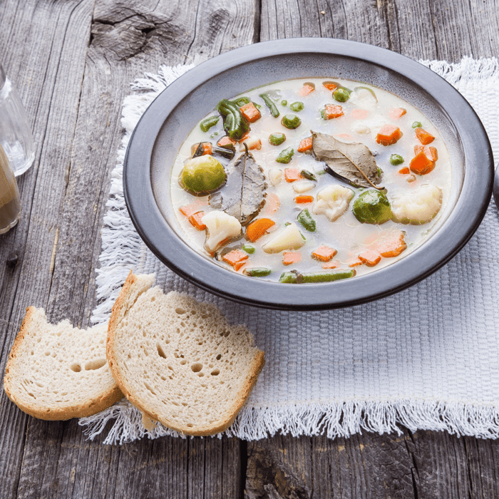 Minestrone Soup with Chicken
