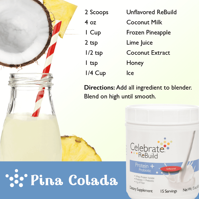 Pina Colada Protein Shake