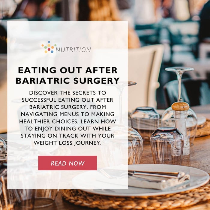 Eating Out After Bariatric Surgery