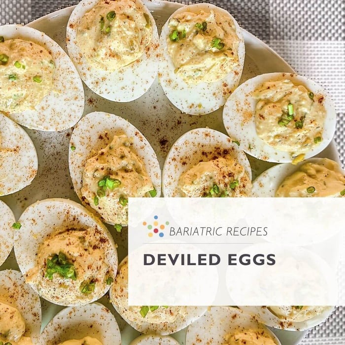 Bariatric Friendly Deviled Eggs