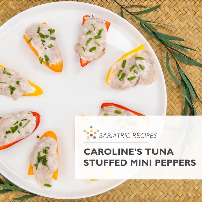 Caroline's Tuna Stuffed Mini Peppers
