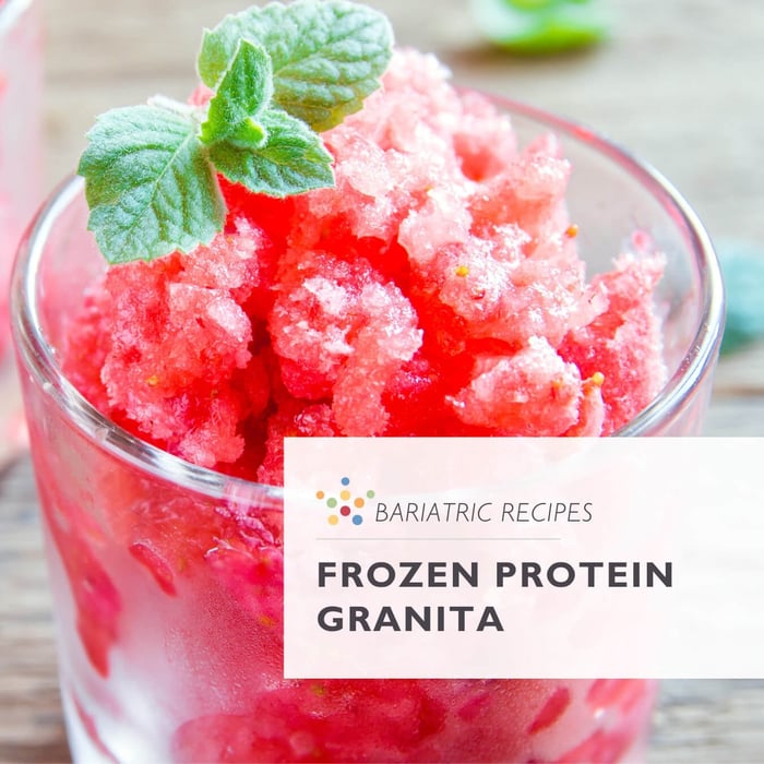 CLR Frozen Protein Granita