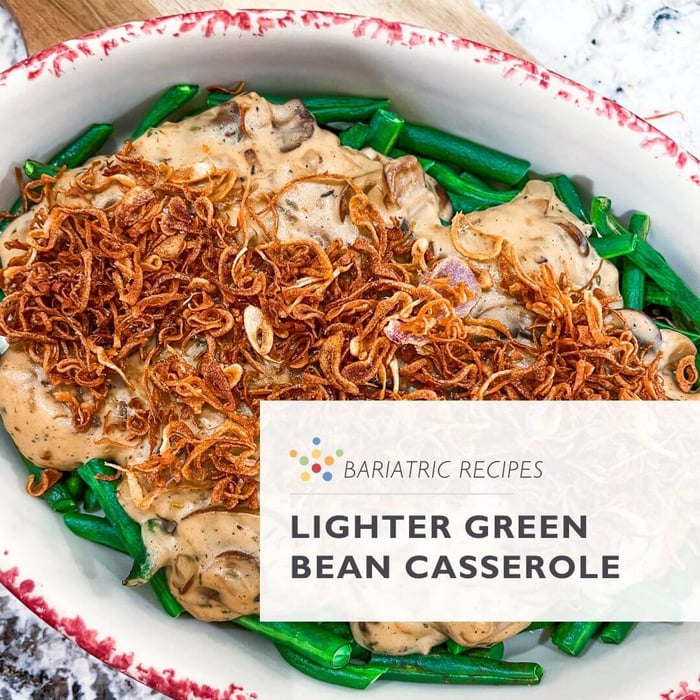Lighter Green Bean Casserole