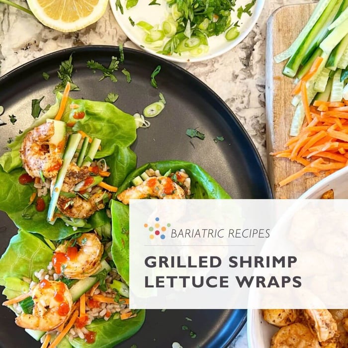 Grilled Shrimp Lettuce Wraps