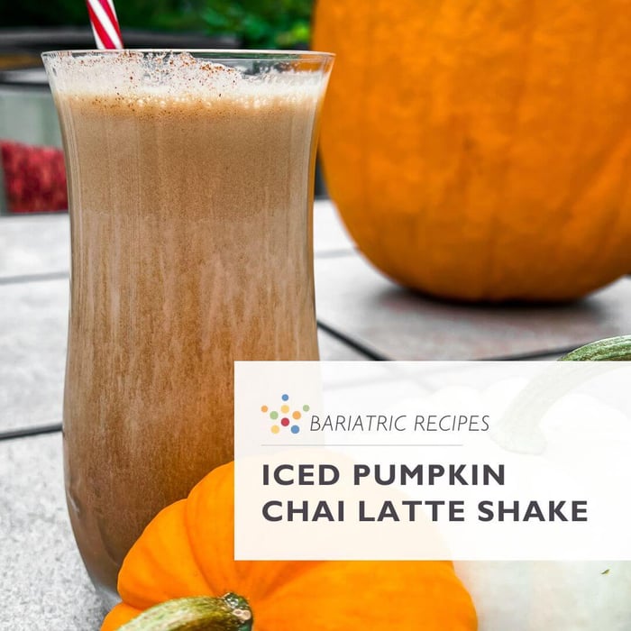 Iced Pumpkin Chai Latte Shake