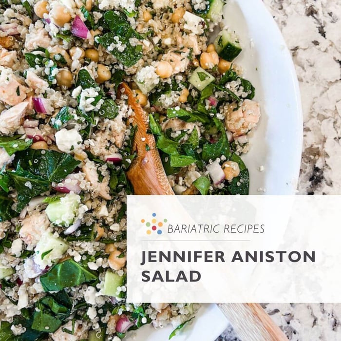 Bariatric Friendly Jennifer Aniston Salad