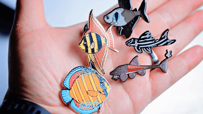 Screen Printing, Offset Printing, and UV Printing in custom enamel pins