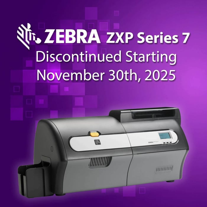 Zebra ZXP Series 7 Printer is Reaching End-of-Life