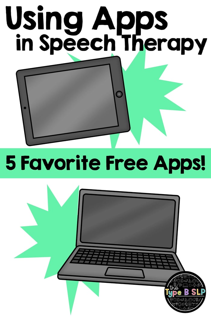 Using Apps in Speech Therapy