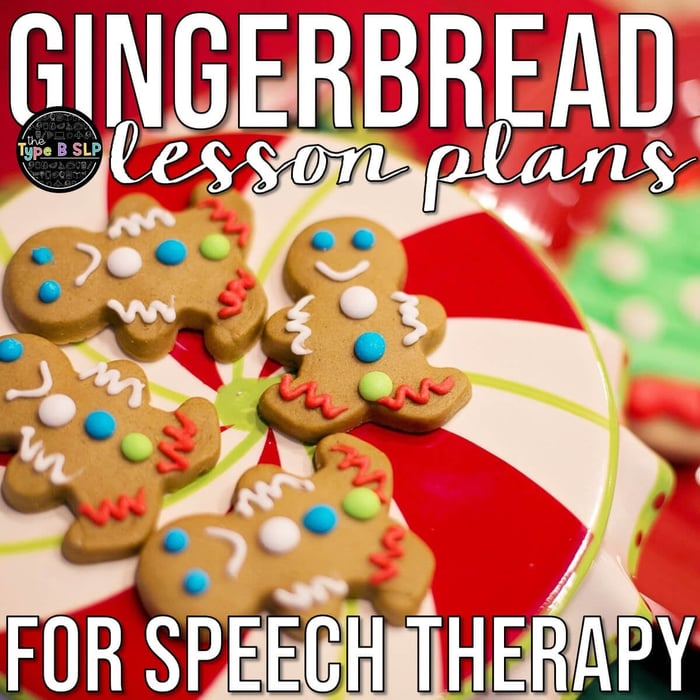 Gingerbread Speech Therapy Plans
