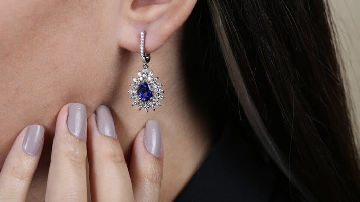 Princess Diana’s Sapphire And Diamond Earrings