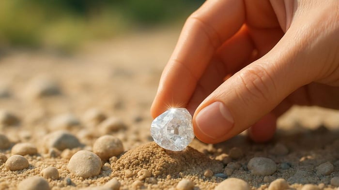 Diamonds in the Rough: When Nature Gifts You a Gemstone Surprise