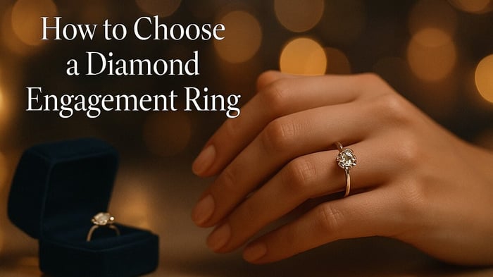 How to Choose a Diamond Engagement Ring: A Luxury Guide for a Once-in-a-Lifetime Moment