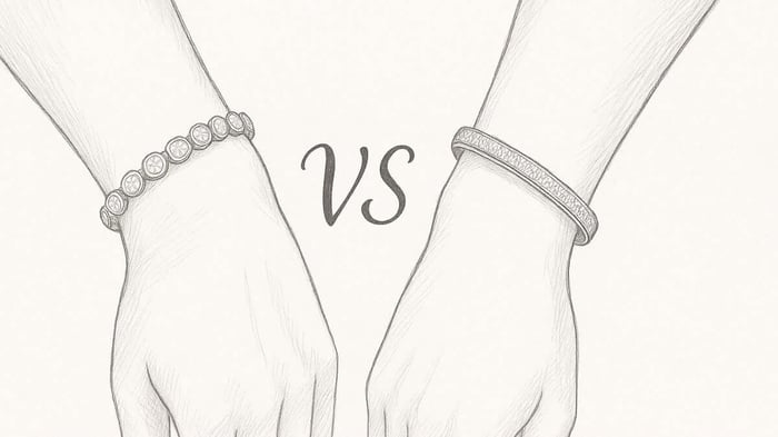 Bracelet Dilemmas: the Diamond Bangle vs Tennis Bracelet Debate
