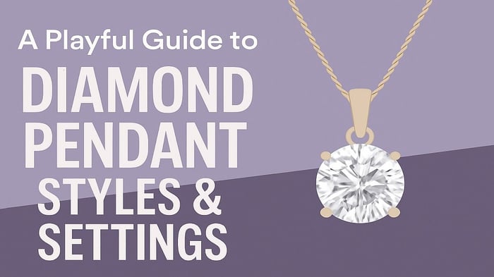 Not Your Average Sparkle: A Playful Guide to Diamond Pendant Styles & Settings