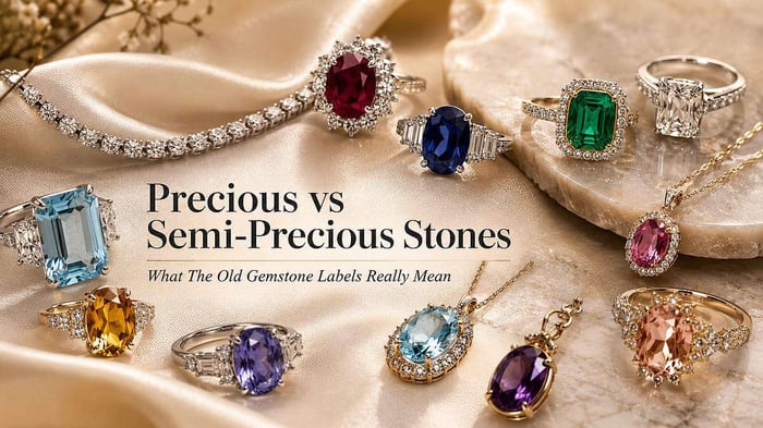 Precious vs Semi-Precious Stones: What The Old Gemstone Labels Really Mean
