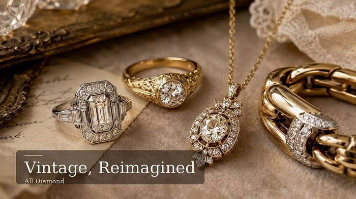 Vintage Inspiration in Modern Diamond Jewellery Designs