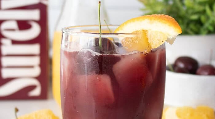 How to Make a Non-Alcoholic Red Wine Spritz