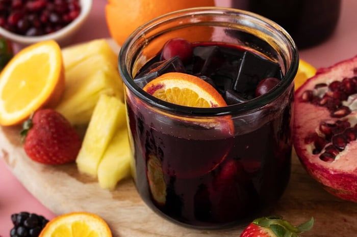 Non-Alcoholic Sangria [Using REAL wine!]