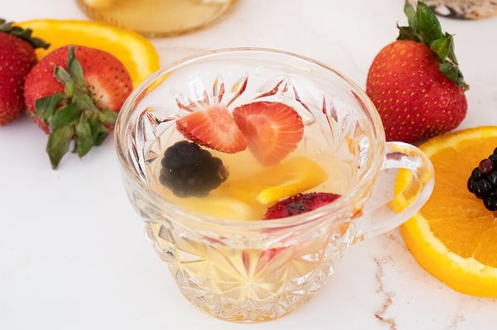 White Sangria Recipe & More [For The Sober Curious]