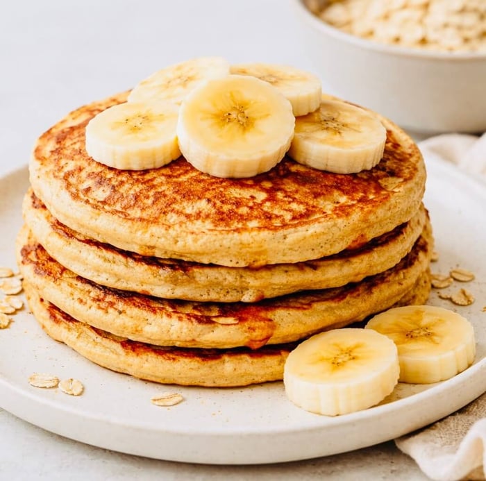 3-Ingredient Protein Pancakes (Flourless, No Added Sugar, Clean Protein)