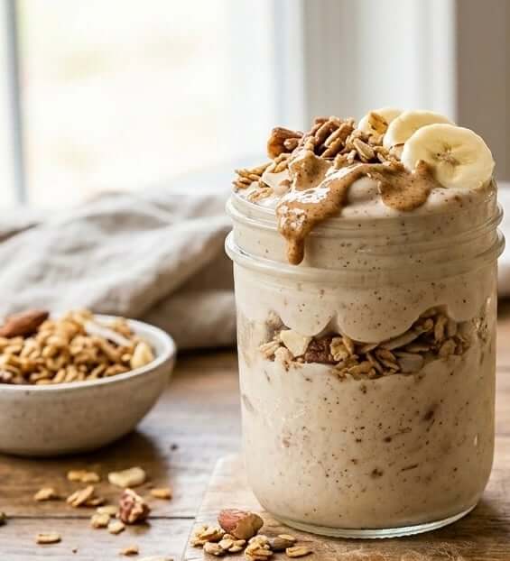 Banana Bread Protein Ice Cream Crunch Cups