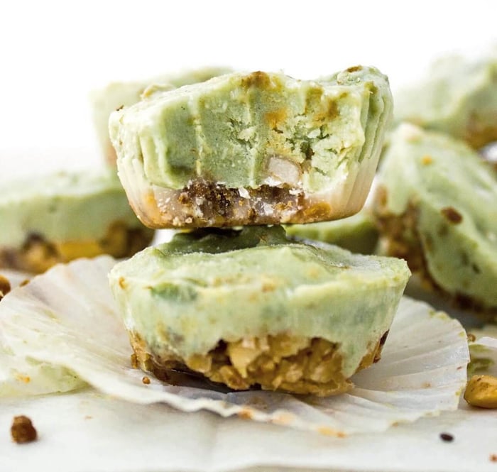 No-Bake Matcha Super Green Fudge Cups