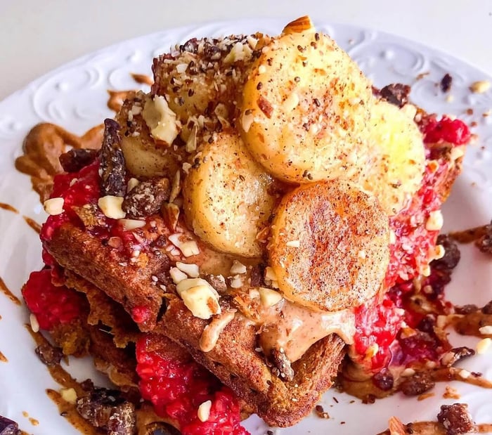 Sweet Potato & Beet Waffles