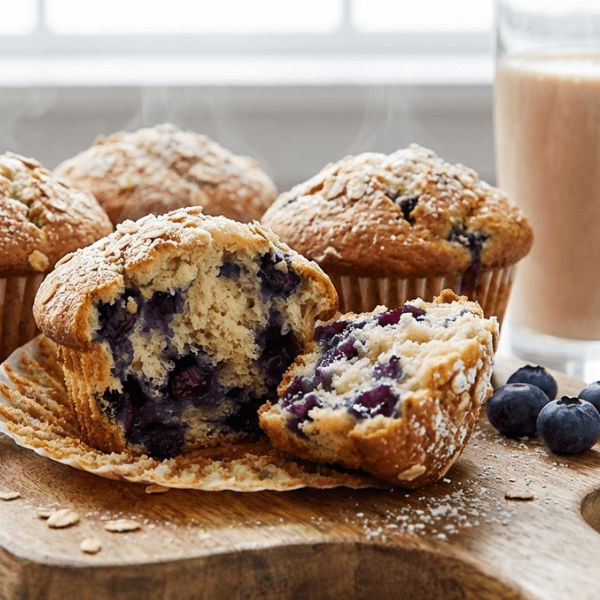 Viral Blueberry Protein Muffins
