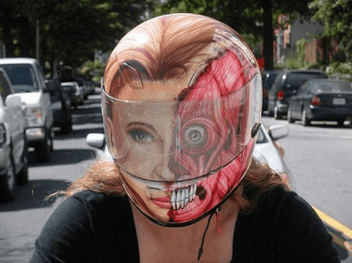 16 Crazy Motorcycle Helmets in 2024