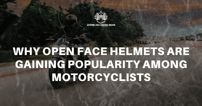 Why Open Face Helmets are Gaining Popularity among Motorcyclists