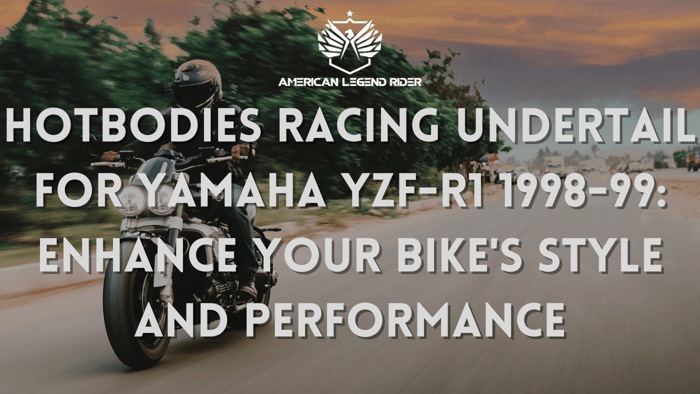 HOTBODIES RACING UNDERTAIL FOR YAMAHA YZF-R1 1998-99: Enhance Your Bike's Style and Performance