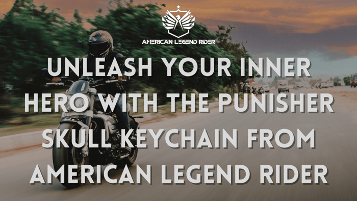 Unleash Your Inner Hero with the Punisher Skull Keychain from American Legend Rider