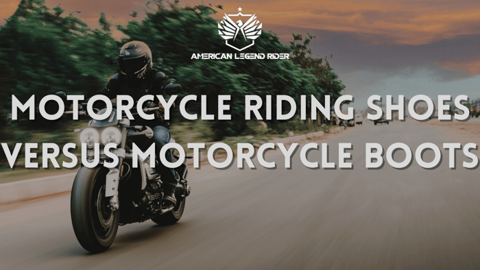Motorcycle Riding Shoes versus Motorcycle Boots
