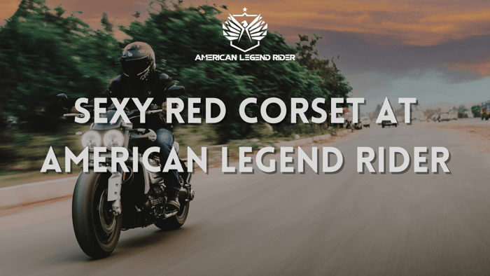 Sexy Red Corset at American Legend Rider