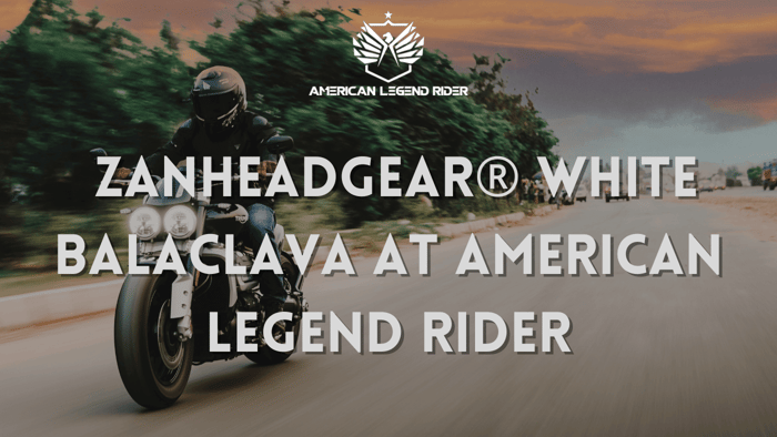 Exploring the Versatility and Protection of the ZANheadgear® White Balaclava at American Legend Rider