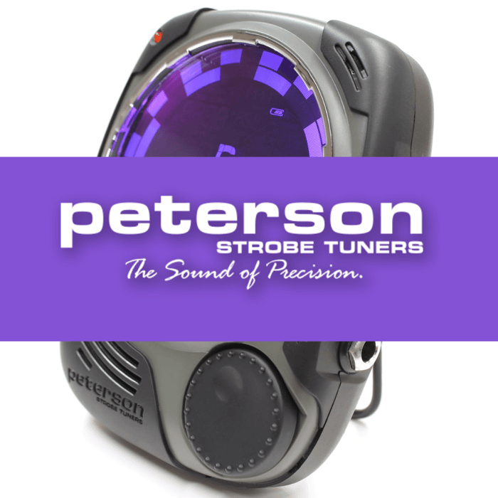 Peterson Strobe Tuners: Accuracy You Can Count On