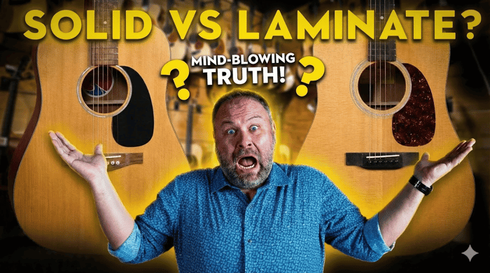 Solid vs Laminate Acoustic Guitars: Does It Matter?