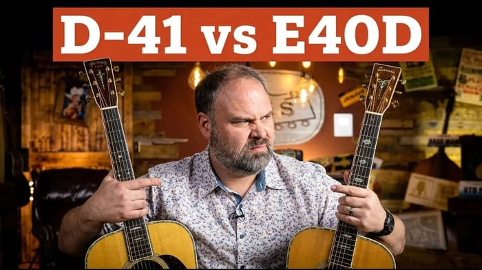 Martin D-41 vs. Eastman E40D: The Ultimate Bling Battle