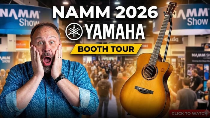 Yamaha NAMM 2026 Acoustic Guitars – New Releases and NAMM Highlights