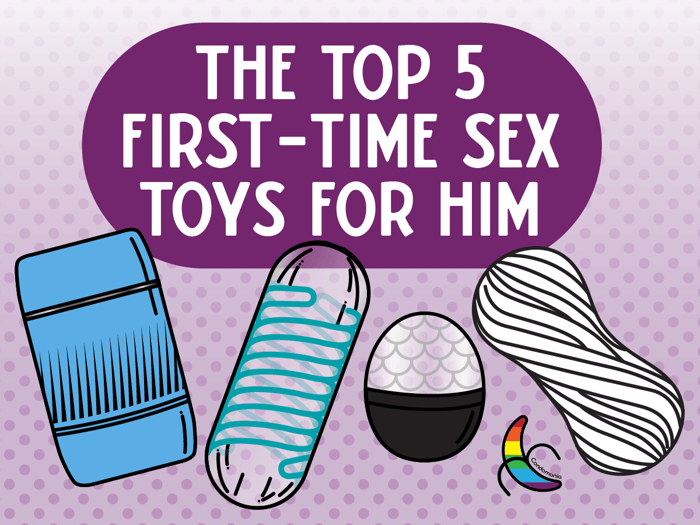 The Top 5 First-Time Sex Toys for Him (Updated 2023)  Condomania.com