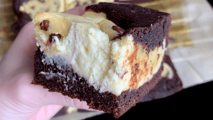 Keto Chocolate Cookie Dough Cheesecake