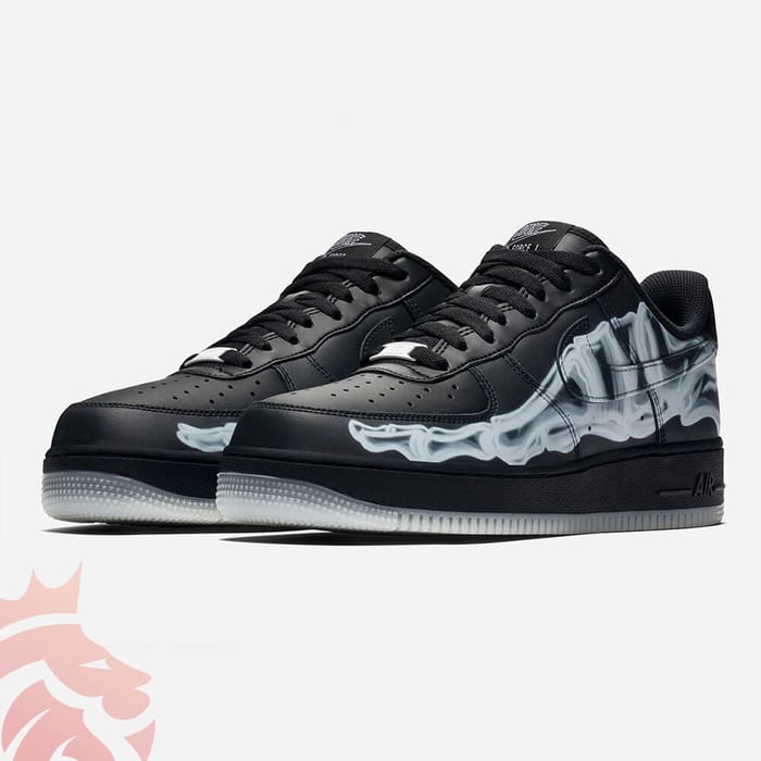 Nike Air Force 1 “Black Skeleton”