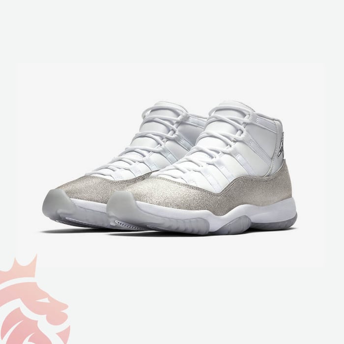 Air Jordan XI Retro White/ Metallic Silver WMNS Exclusive  Drops November 30th.