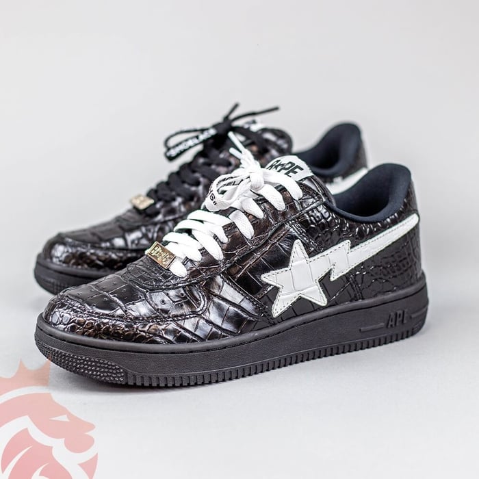 For Real or Fake:  “Off-White” x Bapesta Public Release
